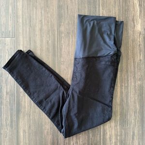 Good American Black Skinny Jeans Maternity